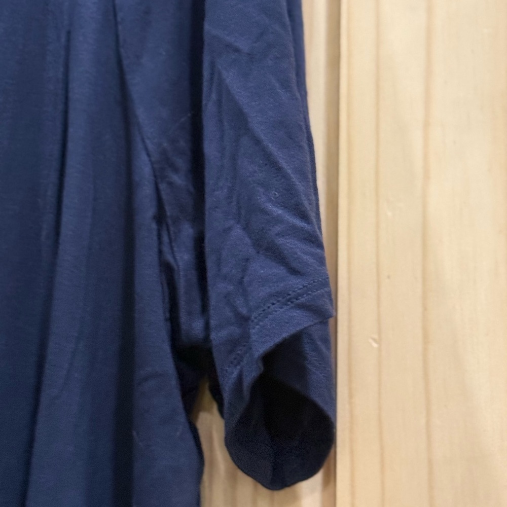Two Lane Bryant Black & Navy Swing Tee - Picture 6 of 8